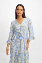 Load image into Gallery viewer, 3/4 sleeve paisley dress
