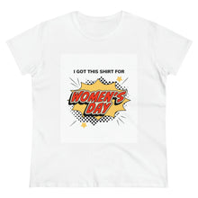 Load image into Gallery viewer, Women's Midweight Cotton Tee
