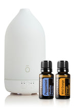Load image into Gallery viewer, Laluz Diffuser with Wild Orange and Peppermint 15ml oil