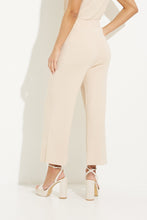 Load image into Gallery viewer, Wide leg crop knit pant/sand