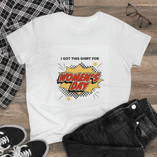 Load image into Gallery viewer, Women's Midweight Cotton Tee