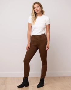 Rachel Skinny Jeans/Cocoa Brown