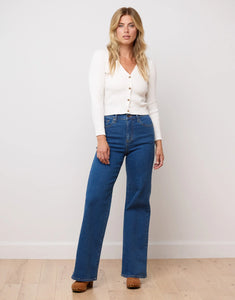 Lily Wide Leg Jeans/Heritage Blue
