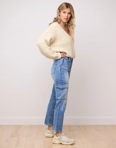 Malia Relaxed Jeans/Blue Bell