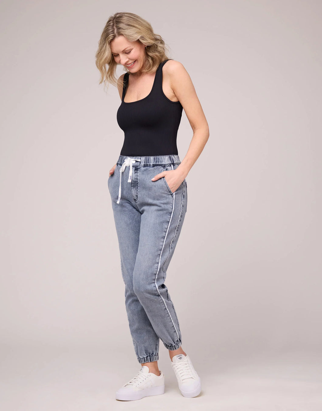Malia Relaxed Jeans/Ocean Side