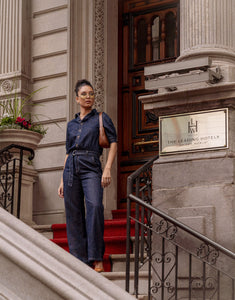 Denim Jumpsuit/Paris