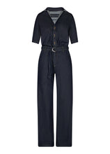 Load image into Gallery viewer, Denim Jumpsuit/Paris
