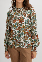 Load image into Gallery viewer, Floral print blouse
