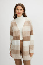 Load image into Gallery viewer, Earth striped cardigan
