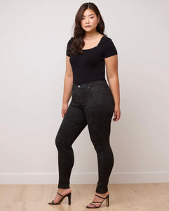 Rachel Skinny Jeans/Black Floral