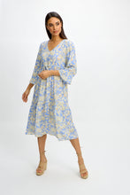 Load image into Gallery viewer, 3/4 sleeve paisley dress
