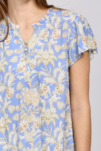Load image into Gallery viewer, Short sleeve paisley print blouse
