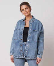 Load image into Gallery viewer, Oversized Denim Over Shirt/Bazaar
