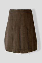 Load image into Gallery viewer, Skirt - Plaid short Pleated Skirt
