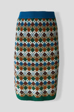 Load image into Gallery viewer, Skirt - Argyle Knit Pencil Skirt
