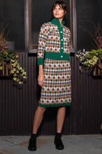 Load image into Gallery viewer, Skirt - Argyle Knit Pencil Skirt
