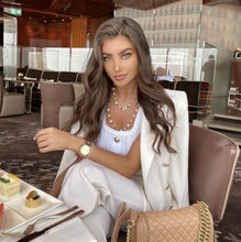 Load image into Gallery viewer, Blazer - Tanya White Luxury Fitted Double Breasted
