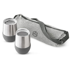 Wine Tumblers with Bag