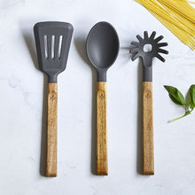 Load image into Gallery viewer, Silicone &amp; Wood Utensils
