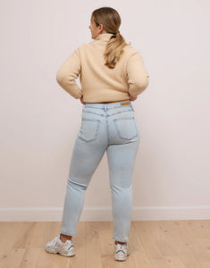 Emily Slim Jeans/ Sea Breeze