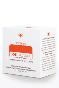 On Guard hand wipes 20 pack