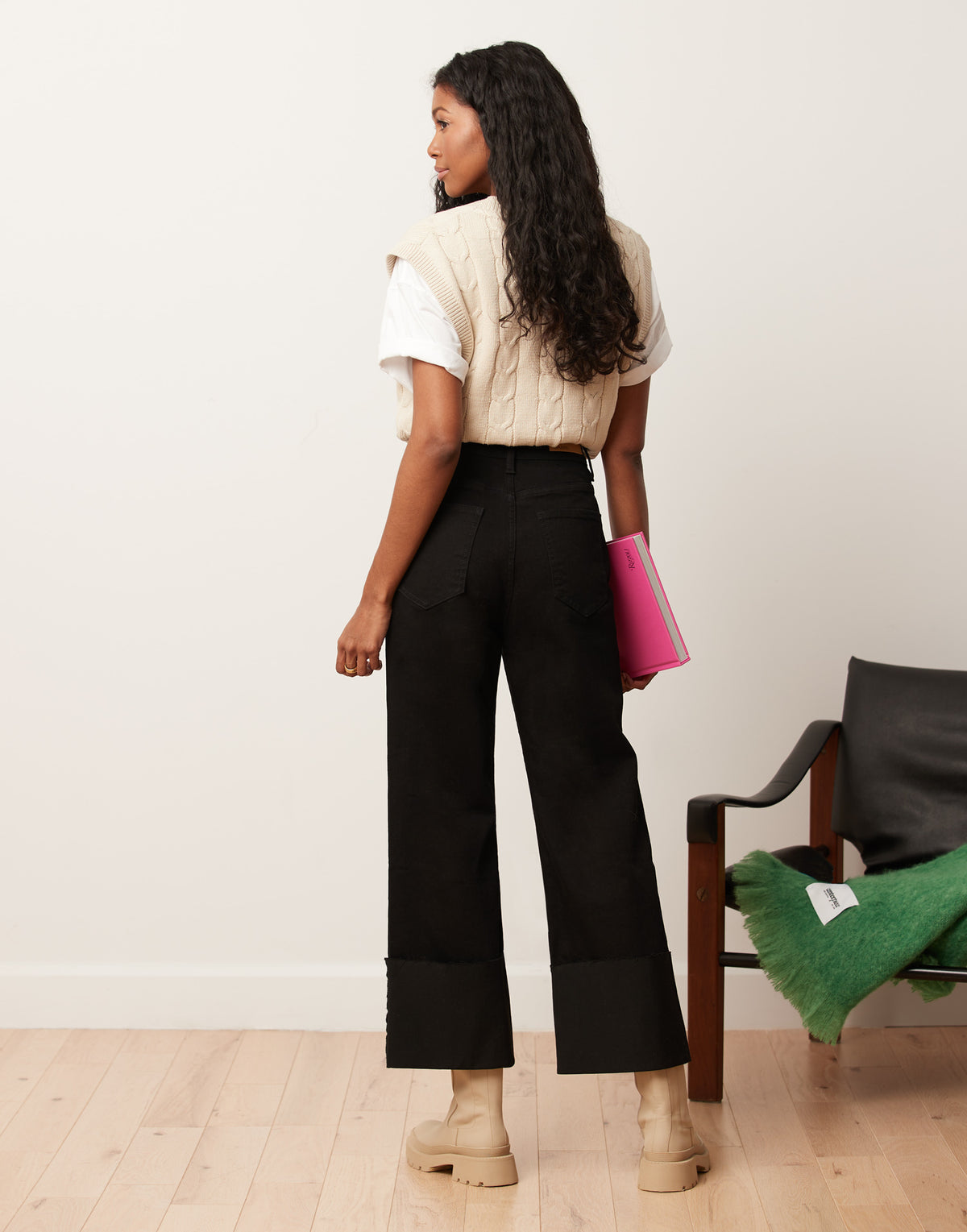 Lily Wide Leg Jeans/DeepBlack – Mirella's Ladies Boutique