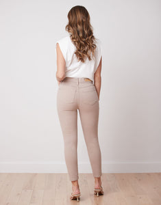 Rachel skinny jeans/light taupe