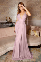 Load image into Gallery viewer, V neck tulle gown
