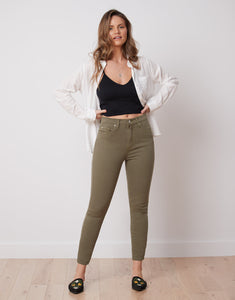 Rachel skinny jeans/mosstone