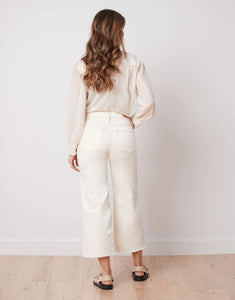 Lily wide leg jeans/Off White