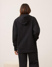 Load image into Gallery viewer, Oversized boyfriend zip up hoodie/back
