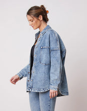 Load image into Gallery viewer, Oversized Denim Over Shirt/Bazaar
