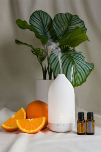 Laluz Diffuser with Wild Orange and Peppermint 15ml oil